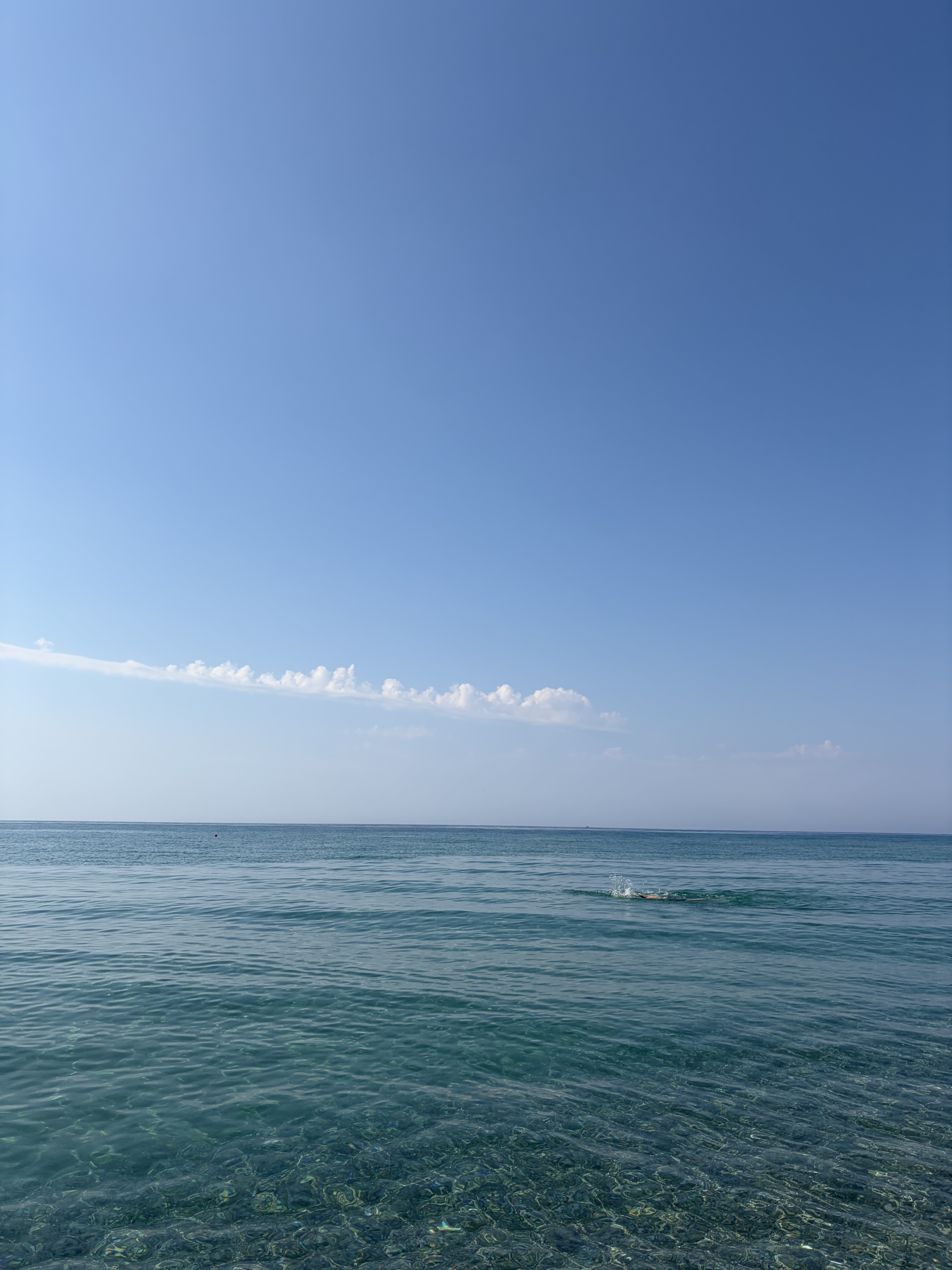 Calabria clear water and mountains